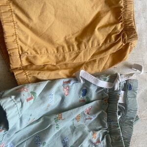 Kids' Animal Print Pajama Shorts Set